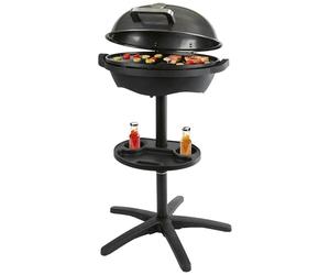 ProfiCook parrilla eléctrica | interior y exterior | sin humos | 2400W | parrilla eléctrica para balcón | indicador de temperatura | 2en1 parrilla de pie/mesa eléctrica | parrilla | PC BQS 1303