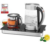 Proficook pc-tks 1056 tetera eléctrica 1,7 l negro, acero inoxidable,