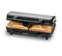 ProfiCook® Sandwichera para sándwiches americanos y rebanadas de pan tostado XXL | sandwichera eléctrica con placas extra grandes para sándwiches (recubrimiento antiadherente) | 900W, PC-ST 1092
