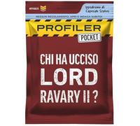 Profiler Pocket - Juego de investigación de cartas - ¿Quién mató a Lord Ravary II? Asesinato en el mundo de las carreras de caballos - Juego de viaje de bolsillo, juego de viaje - 1-6 jugadores, 45