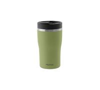 PROFINO Barista Thermo To Go - Taza térmica de 0,25 l, diseño de salvia, a prueba de fugas gracias al sistema de doble orificio, sin BPA, apto para lavavajillas, de acero inoxidable, mantiene el calor
