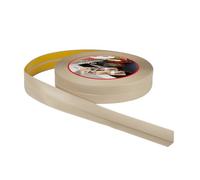 ProfiPVC Perfil Angular Suelo 18x18mm - 20 metros, Rodapié de acabado, ideal para cocina y baño, cinta autoadhesiva de PVC, rodapié flexible y blanda, Beige