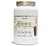 PROFIT - Concentrado de proteína de suero de leche - Calidad Promiko - Alto en BCAA, glutamina y aminoácidos esenciales. Con enzimas digestivas - Sabor chocoquik - 1000 gr = 30 servicios