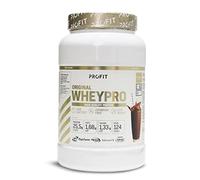 PROFIT - Concentrado de proteína de suero de leche - Calidad Promiko - Alto en BCAA, glutamina y aminoácidos esenciales. Con enzimas digestivas - Sabor chocoquik - 2000 gr = 60 servicios