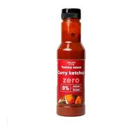 PROFIT - Yummy Sauce - Salsa baja en calorías - Ideal como aderezo para tus platos favoritos. 0% grasas y azúcares añadidos. Sin lactosa - 375 ml (Curry Kétchup)