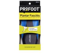 Profoot 2103 Plantar Fasciitis Plantillas Tacón Inserto para el apoyo del arco de los hombres, ayuda a relatar el dolor de fascitis plantar