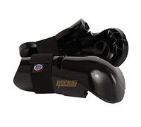 ProForce Lightning Punches - Guantes de combate para karate/artes marciales (negro, pequeño, ancho de nudillos 8,26-8,572 cm)