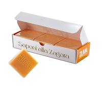 Profumi Zuma - Jabones naturales Perfumados Naturales de Azahar de Sicilia en Pack de 125g x 3 - Jabón Vegetal Multiuso con Flores de Naranjo para Cuerpo, Manos y Rostro