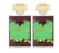 Profumo di cioccolato Dubai, profumo di pistacchio della barretta di cioccolato per diffusori, fragranza di pistacchio kunafa, duratura (2pcs)