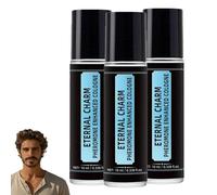Profumo seducente ai feromoni da uomo, spray per il corpo a lunga durata, da indossare in ogni occasione, giorno e notte, per esaltare il fascino maschile, 10 ml (3pcs)