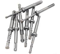 Profundidad consistente para broca de impacto con tope límite para 12 mm y anclaje de pernos en paredes de hormigón de espuma (5)