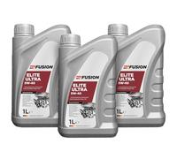 ProFusion 5W-40 3L (Pack de 3 x 1L) Elite Ultra - Aceite de Motor Sintético Gasolina y Diésel con DPF - Protección Total, Arranque en Frío y Limpieza Eficiente - API SN, ACEA C3, VW 502.00/505.01