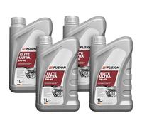 ProFusion 5W-40 4L (Pack de 4 x 1L) Elite Ultra - Aceite de Motor Sintético Gasolina y Diésel con DPF - Protección Total, Arranque en Frío y Limpieza Eficiente - API SN, ACEA C3, VW 502.00/505.01