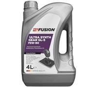 ProFusion 75W-90 4L Ultra Synth Gear GL-5 - Aceite de Transmisión Sintético para Cajas Manuales, Diferenciales y Engranajes Hipoides - API GL-4/GL-5, MB 235.0, ZF TE-ML
