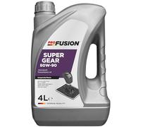 ProFusion 80W-90 4L Super Gear - Aceite de Transmisión Mineral GL-4 MB 235.11 - Valvulina para Cajas Manuales y Ejes Motrices - Alta Estabilidad Térmica