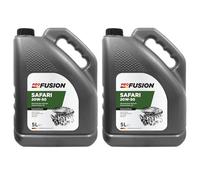 ProFusion Aceite 20W50 para Motores Gasolina y Diésel - Lubricante Mineral para Coche - Pack de 2 x 5L = 10L