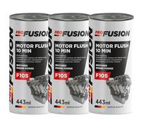 ProFusion Aditivo de Aceite Limpiador de Motores Pack de 3 x 443 ml - Limpiador Interno para Motores Gasolina y Diésel - Limpieza del Sistema de Lubricación y Segmentos del Pistón - F105 Motor Flush