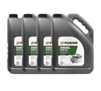 ProFusion DIESEL 15W-40 Aceite Mineral Multigrado para Motores Diésel de Alto Rendimiento con o sin Turbo Pack de 4 x 5L = 20L