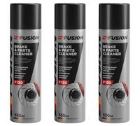 ProFusion Limpiador de Frenos y Embrague en Spray, 3 x 650 ml | Brake & Parts Cleaner, desengrasante para el mantenimiento de componentes compatibles
