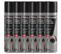 ProFusion Limpiador de Frenos y Embrague Pack de 6 - Brake & Parts Cleaner - Ayuda a Eliminar Aceites, Grasas, Alquitrán, Resina y Pegamento - No Daña Articulaciones ni Juntas - 650 ml