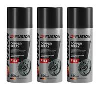 ProFusion Lubricante de Cobre en Spray Pack de 3 - Cooper Spray - Ayuda a Desmontar Las Piezas Oxidadas - Grasa de Cobre Ideal para Componentes Expuestos a Altas Temperaturas - 450 ml
