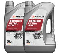 ProFusion Premium Ultra Aceite de Motor Sintético 5W-30 C3 para Motores Gasolina y Diésel Compatibles con DPF, Pack de 2 x 5 L (10 L)