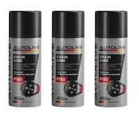 ProFusion Spray Lubricante de Cadenas Automóviles, Ejes, Motocicletas y Bicicletas- Totalmente Sintético - F132 Chain Lube 450 ml (1)