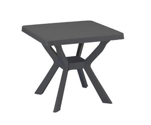 Progarden - Mesa Resina Nilo Antracita 79x79cm