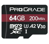 ProGrade Digital Tarjeta de Memoria microSDXC UHS-I V30 (64GB)