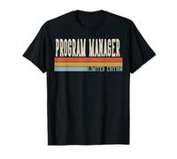 Program Manager Semana Retro Vintage Día De Regreso A Clases Camiseta