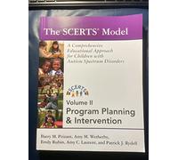 Program Planning and Intervention (v. 2) (The SCERTS Model: A Comprehensive Educational Approach for Children with Autism Spectrum Disorders)