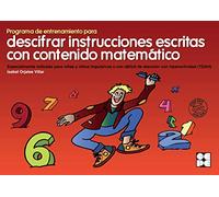 Programa de Entrenamiento para Descifrar Instrucciones Escritas con Contenido Matemático: 33 (Estrategias para aprender)