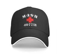 Programa de televisión Mash 4077 Gorra Hip-Hop Adulto Gorra Camionero Trabajador Gorra de Sol Gorras de Sol Gorras de béisbol de poliéster Transpirables Otoño