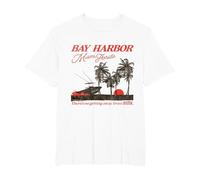 Programa de televisión Oficial de Dexter Bay Harbor Camiseta, Hombre Tallas Grandes, Blanco, 2X Alto