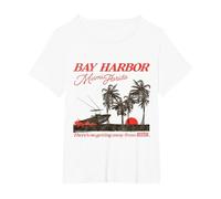 Programa de televisión Oficial de Dexter Bay Harbor Camiseta, Mujer Tallas Grandes, Blanco, 2XL Grande
