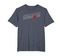 Programa de televisión Oficial de Dexter: Escena Sorpresa icónica de Doakes Camiseta, Hombre Tallas Grandes, Azul Jaspeado, 2X Alto