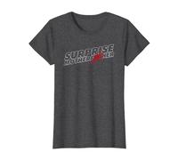 Programa de televisión Oficial de Dexter: Escena Sorpresa icónica de Doakes Camiseta, Mujer, Jaspeado Oscuro, 3XL