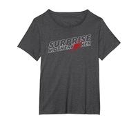 Programa de televisión Oficial de Dexter: Escena Sorpresa icónica de Doakes Camiseta, Mujer Tallas Grandes, Jaspeado Oscuro, 3XL Grande