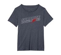 Programa de televisión Oficial de Dexter: Escena Sorpresa icónica de Doakes Camiseta, Mujer Tallas Grandes, Azul Jaspeado, 2XL Grande