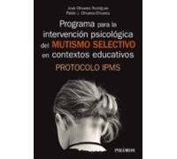 Programa Para La Intervención Psicológica Del Mutismo Selectivo En Con