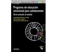 Programa Predema. Programa De Educación Emocional Para Adolescent Es
