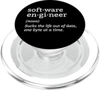 Programación de codificadores de definición de desarrolladores de Ingenieros de Software PopSockets PopGrip para MagSafe