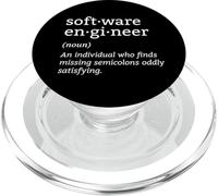 Programación de codificadores de definición de desarrolladores de Ingenieros de Software PopSockets PopGrip para MagSafe