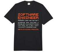 Programación de Definición de Desarrolladores de Ingenieros de Software Comfort Colors Adult Heavyweight T-Shirt