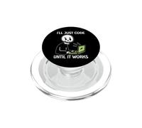 Programación Divertida Programación Esqueleto Programador PopSockets PopGrip para MagSafe