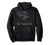 Programación Java Algoritmo de éxito Java Programador Java Sudadera con Capucha