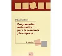 Programación Matemática Para La Economía Y La Empresa - 2ª Edición