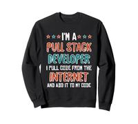 Programación para desarrolladores de Pull Stack, Divertido Juego de Palabras, programación de TI Sudadera