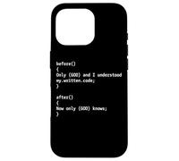 Programador Broma Programador Amante Carcasa para iPhone 16 Pro