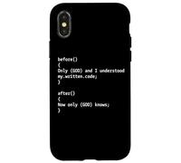 Programador Broma Programador Amante Carcasa para iPhone X/XS